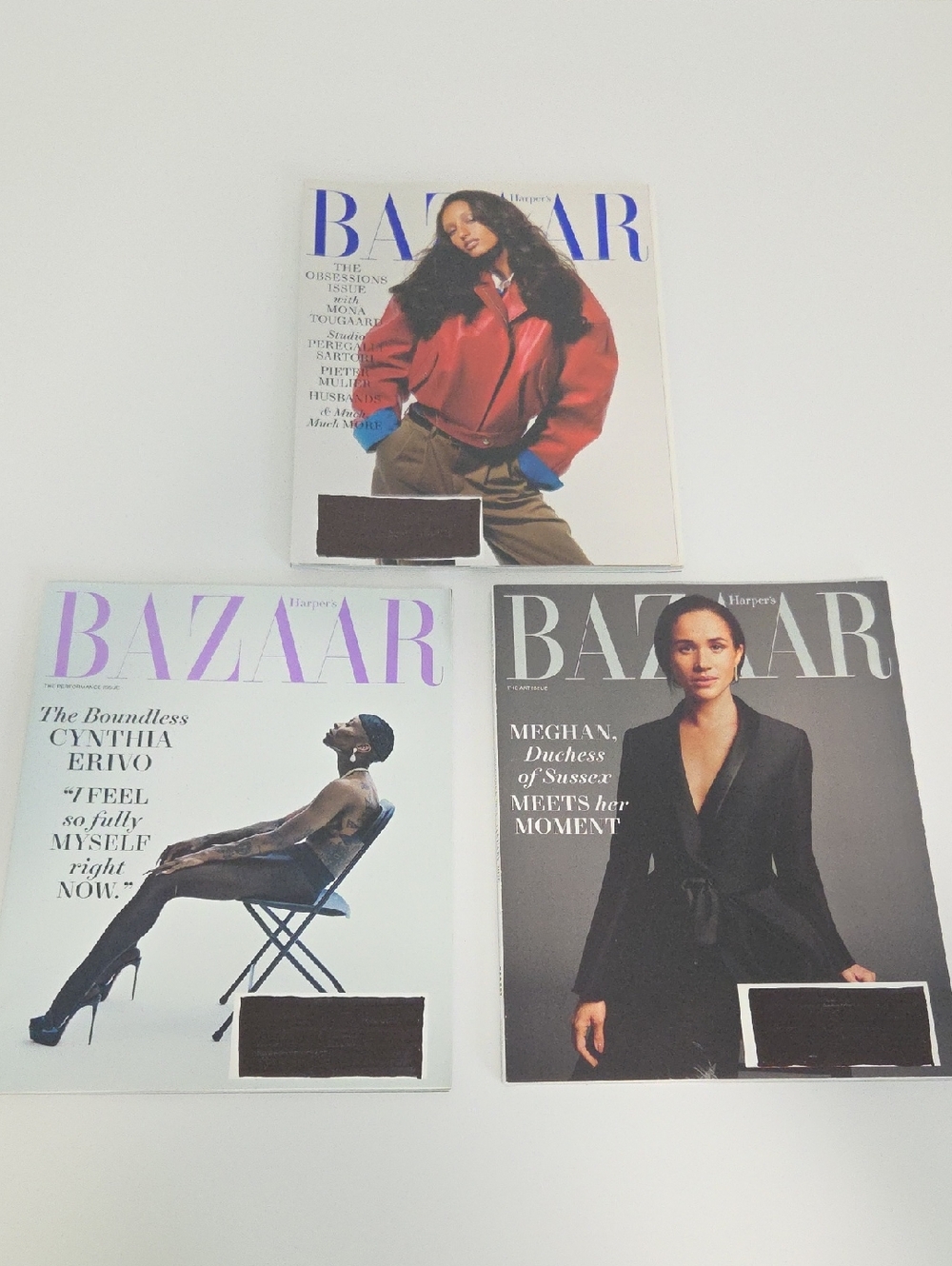 Harper's BAZAAR Magazines - Set Of 3